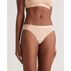 Quince NWOT Micromodal Bikini Underwear Set of 6 Tan Nude Womens Small EM1001